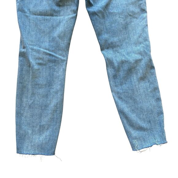 Good American Good Waist‎ Jeans 8 / 29 Blue High Rise Skinny Distressed Grunge - Picture 9 of 14